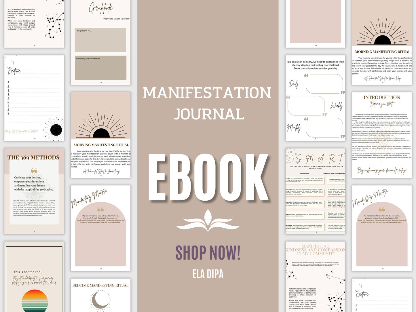 Manifestation Journal Workbook